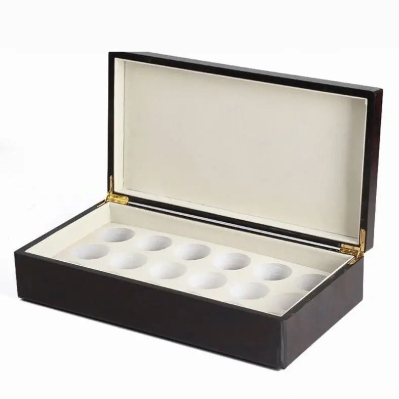 Custom Made Wooden Packaging Box With EVA Foam Insert Cosmetic/health Care Product Packaging Wooden Box
