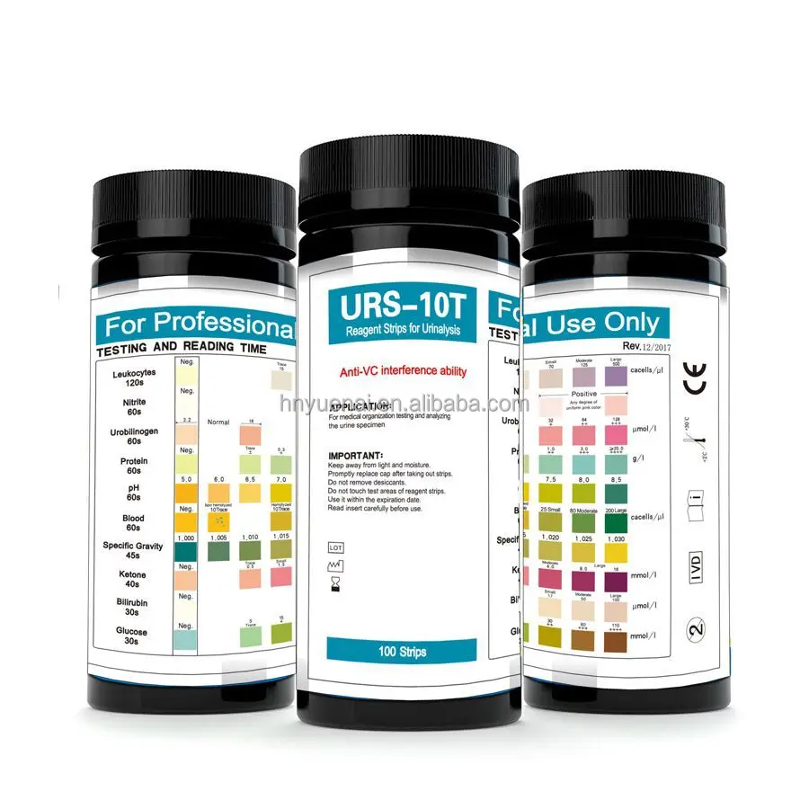 Портативный тест-полоска для измерения уровня сахара крови кетона глюкозы