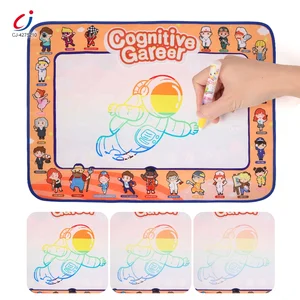 Chengji Water Pen Drawing Mat Coloring Doodle Canvas Toy Set Educational Diy Painting Magic Water Doodle Mat for Kids