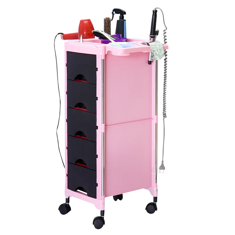 Spa Beauty Salon Trolley With Drawers Matrix Hairdressing Trolley
