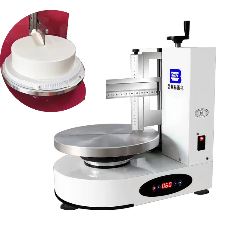 Automatic Cream Cake Coating Spreading Decorating Depositor Machines