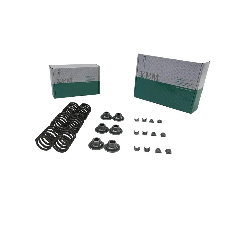 DH1100 Valve Spring Kit Spring Seat & Retainer for Kubota Heavy Duty Engine Parts