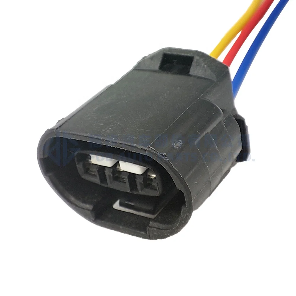 Be In Your Mind Conector De Alternador De 3 Pines Precableado: Reemplazo 6189-0443, Arnés De Cables Compatible Con Toyota Y Lexus, Enchufe De 3 Pines Con Cables De 15 Cm
