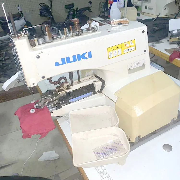 Japan Brand Used Juki 1377 Button Attach Golden Supplier Industrial ...