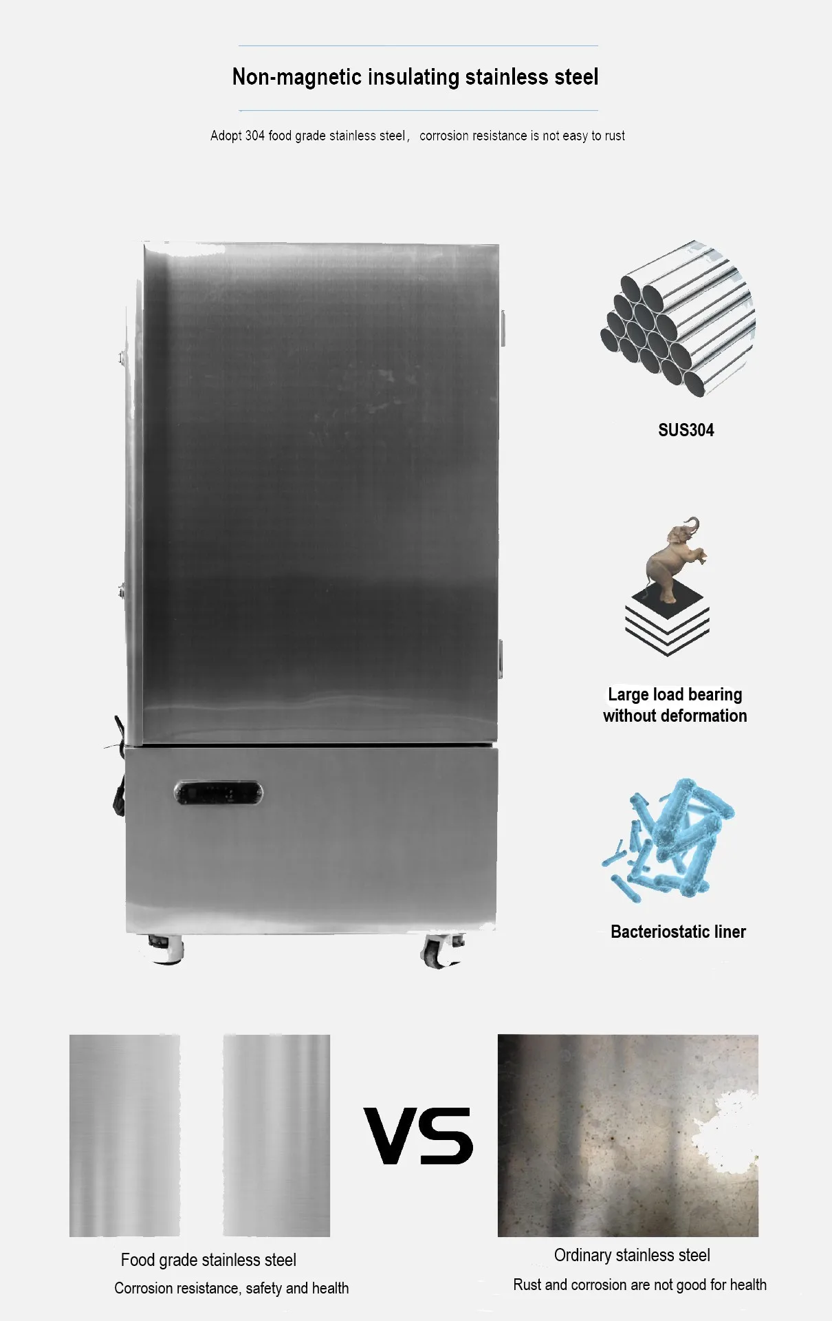 Blast Freezer, 220V-240V, 230L - detail 10