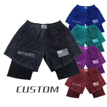 1 Pieces Reasonable Prices Gym Fitness Compression short Gym Wear Boxing short mma bjj muay thai shorts martial arts wear