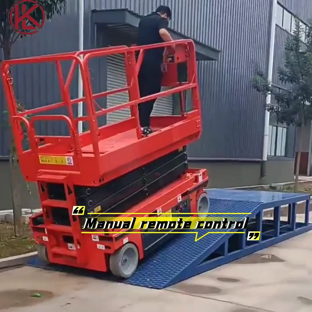 Kirin Standard Electric Fully Selfpropelled Scissor Elevator Hydraulic