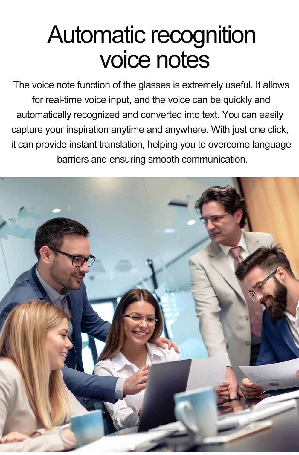 If you are searching for a supplier of a product with perfect quality control and highly competitive prices, which gives you an advantage in expanding your local market, then contact us now!  Competitive suppliers of  2026 W100B Smart Glasses BT Audio Call AI Translation Conversation Business Style Hands-Free Calls Smart Wearable Headset Men