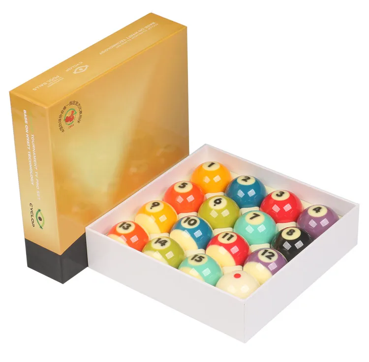 High Stretch Phenolic Resin CYCLOP ZEUS TV PRO 16 PCS Billiard