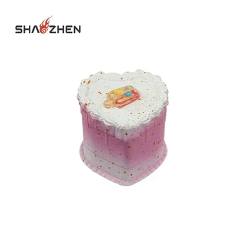 Wholesale Hot Selling Cake Shape Cigarette Grinder with Zinc Alloy 4-layers Herb Grinder for Coffee Beans and Spice