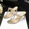 Champagne shoes-8cm