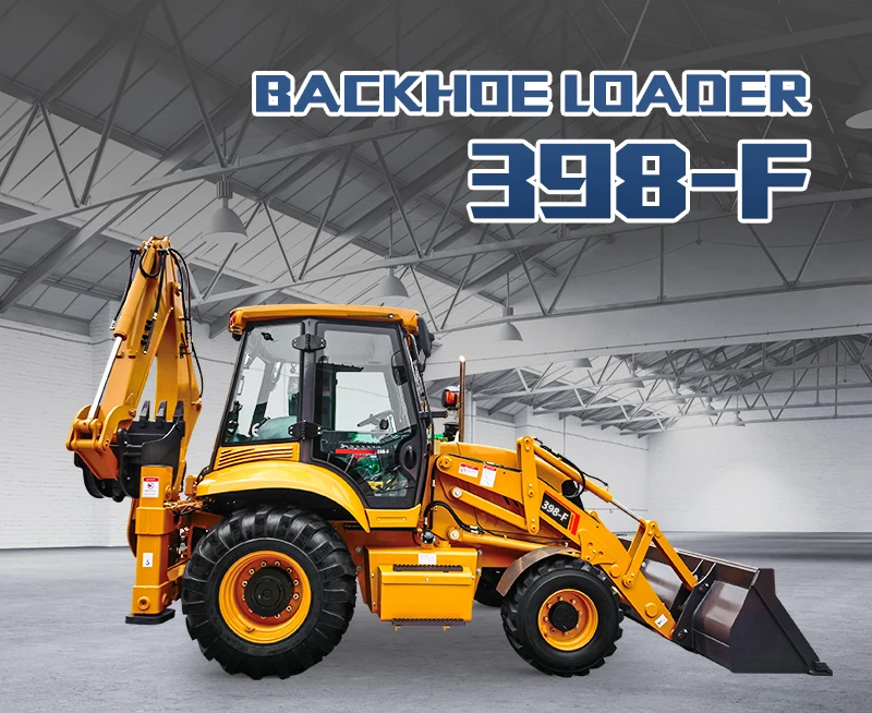 Компактный строительный экскаватор-экскаватор цена 4x4 небольшой мини фронтальный погрузчик экскаватор с резиновой шиной и