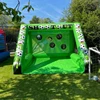 Green football goal