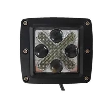 New Design Square 3.5 Inch Led Work Light 20w White Driving With Drl Led Driving Light Spotlight for Car Boat Truck Offroad
