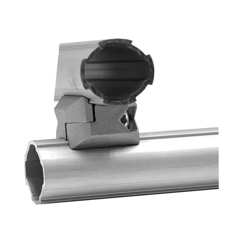 90 Degree Cross Connector 28mm Third Generation Wire Aluminum Alloy 1000 Series China Lean Tube Connector Profile Aluminum