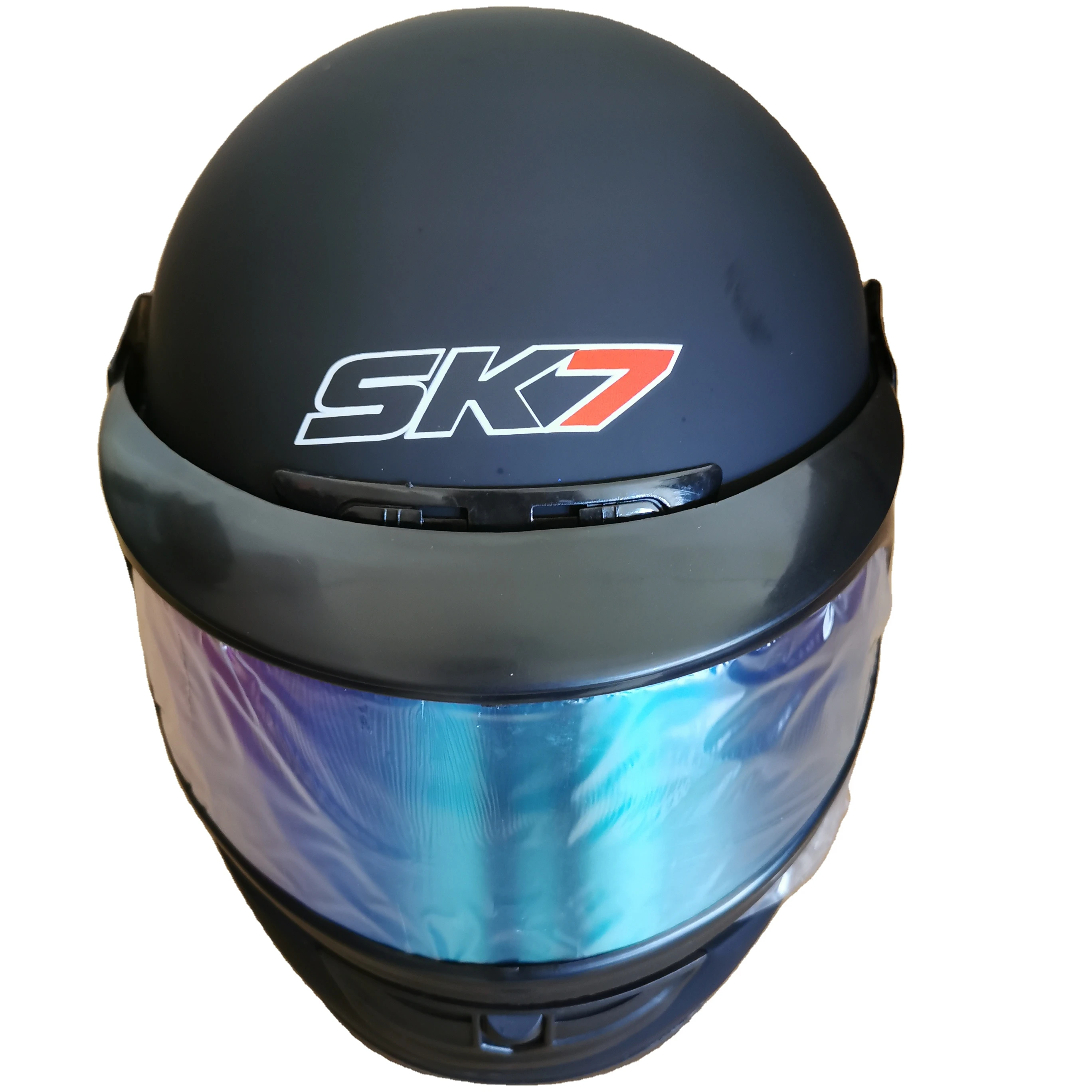 rainbow visor motorcycle helmet