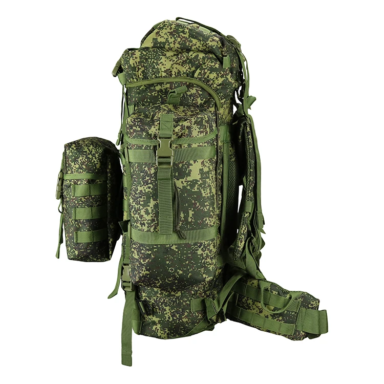 Chenhao 80L Camouflage Russia EMR Tactical Backpack with Internal Frame