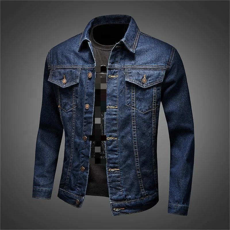 Custom Print Casual Streetwea Fashion Coats Jeans Mens Jackets Denim Jacket_voghion.com