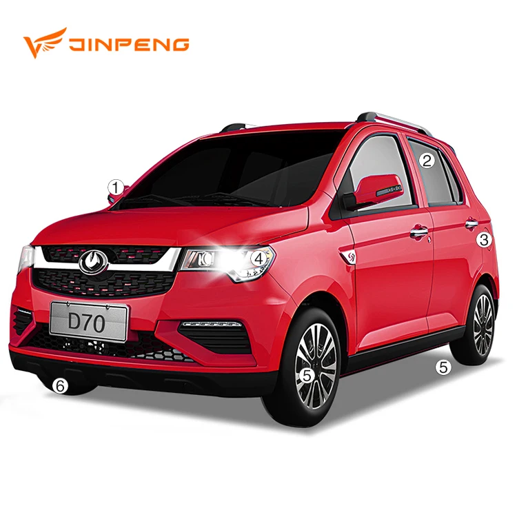 JINEPNG Hot Selling New Energy Resources 120km Mileage Long Range 3 Wheel Ev for Daily Life