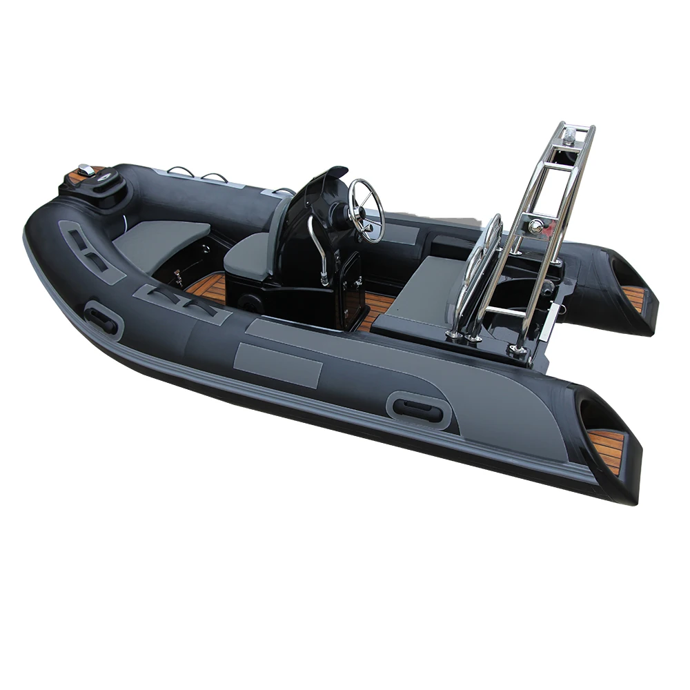 Zhenbo 340 Rib Barche di lusso Barca a costola pieghevole per 2 persone con tubi Orca Hypalon Rib-340C