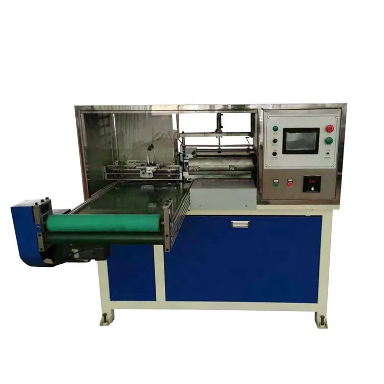 Automatic PE Plastic Table Cover Tablecloth Rewinding Packing Production Machine
