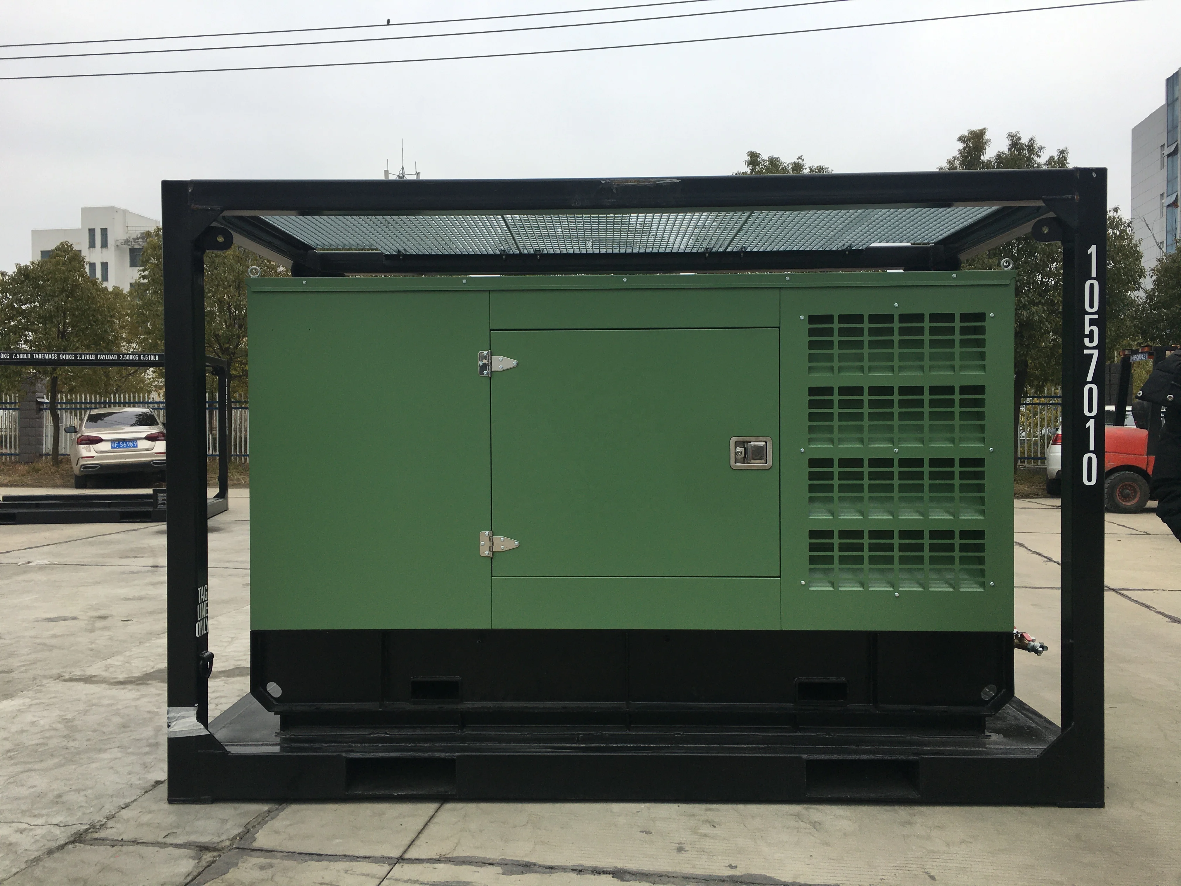 Offshore Platform Use Atex Zone 2 Air Compressor Sullair 185cfm All