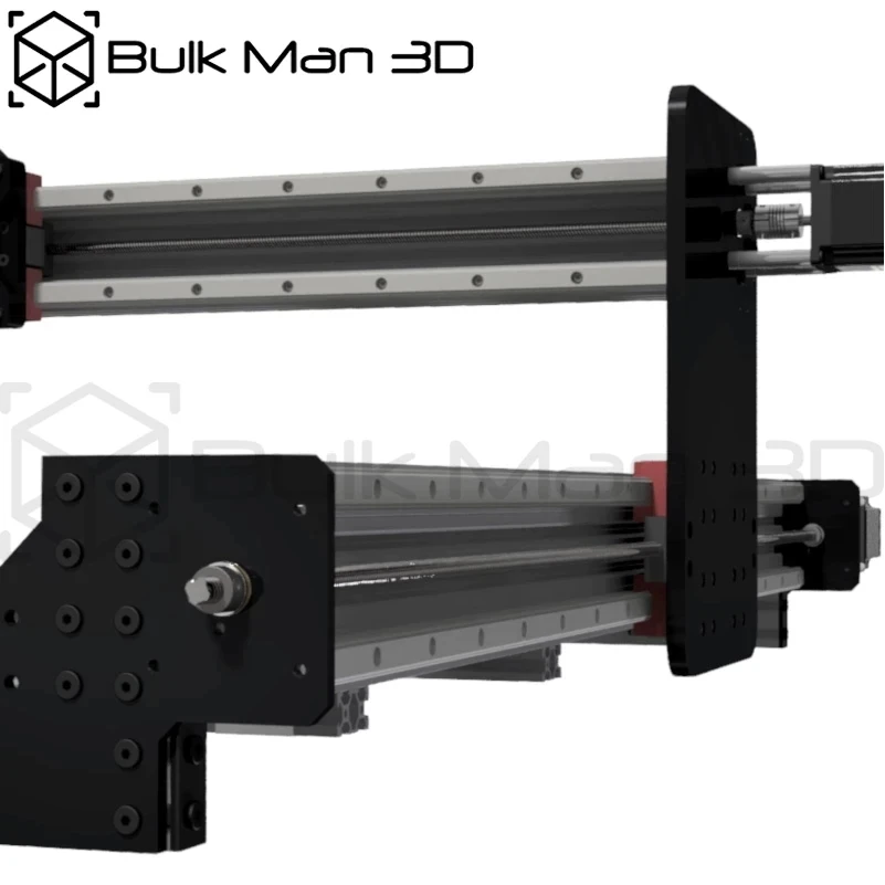 QueenBee PRO CNC linear rail upgrade Mechanical CNC Wood Router kit with Tingle Tension System Screw Driven CNC