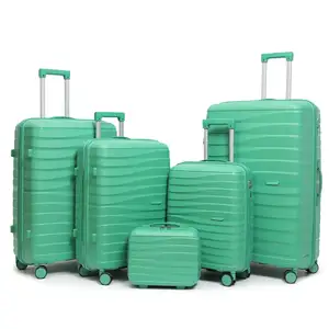Best Quality Large Luxury Travel Trolley Suitcase with PP Luggage Bag Modern Style Globally Exported Wholesale
