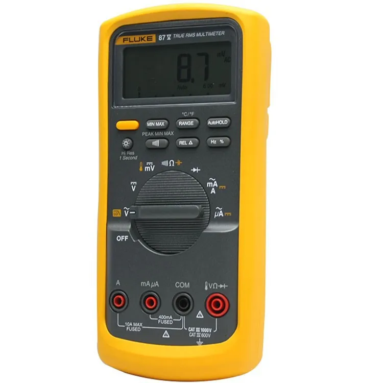 Fluke 87VC 87V MAX True RMS Industrial Multimeter with temperature ...
