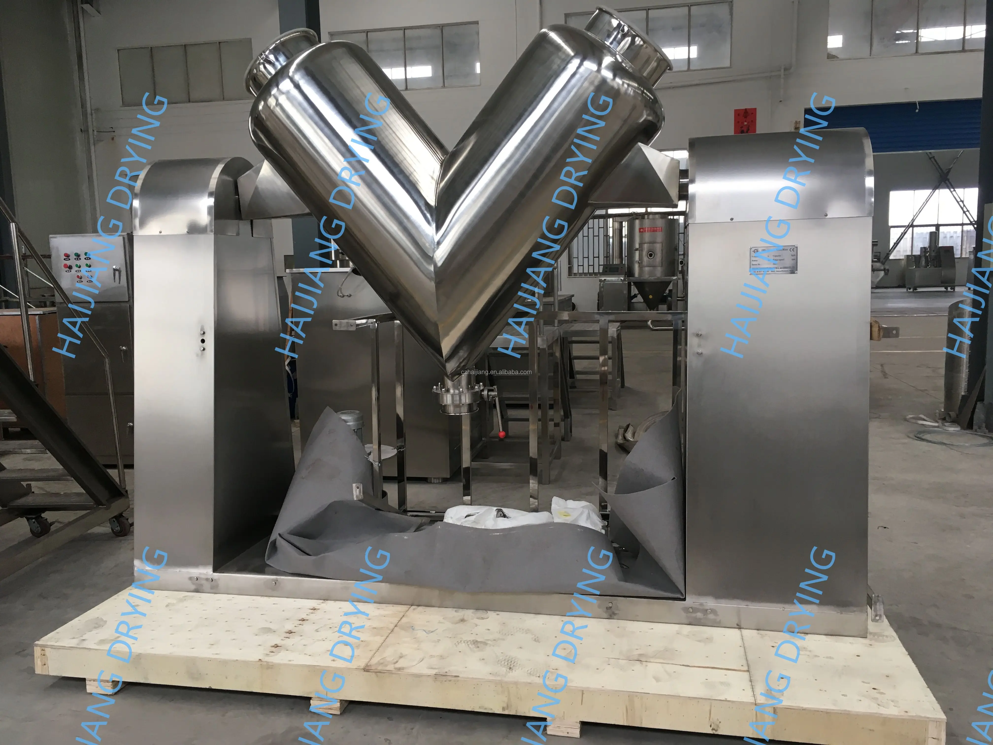 V-образный смеситель для порошка пищевая промышленность маленький V-образной формы