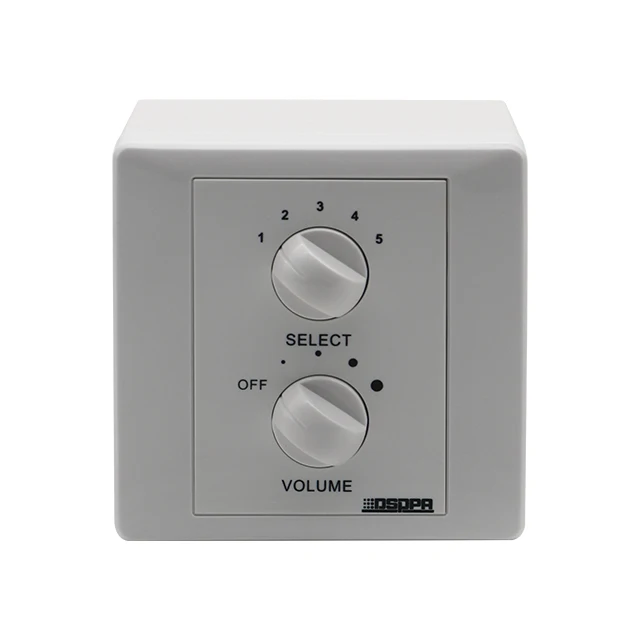 6W 30W 60W 120W 200W PA Audio System Speaker Volume Controller Switch Wall Mount