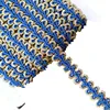 #10 azul/dorado