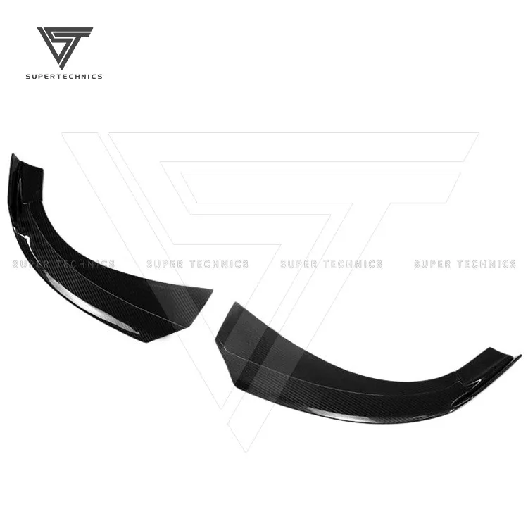 Piecha Style Carbon Fiber Front Splitter For Mercedes Benz Cla-class ...