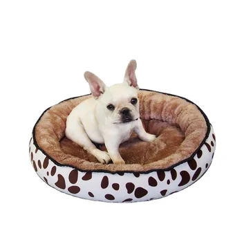 Custom Comfortable Bed For Dog Double-sided Warm and Soft Arctic Velvet Pet Dog Bed