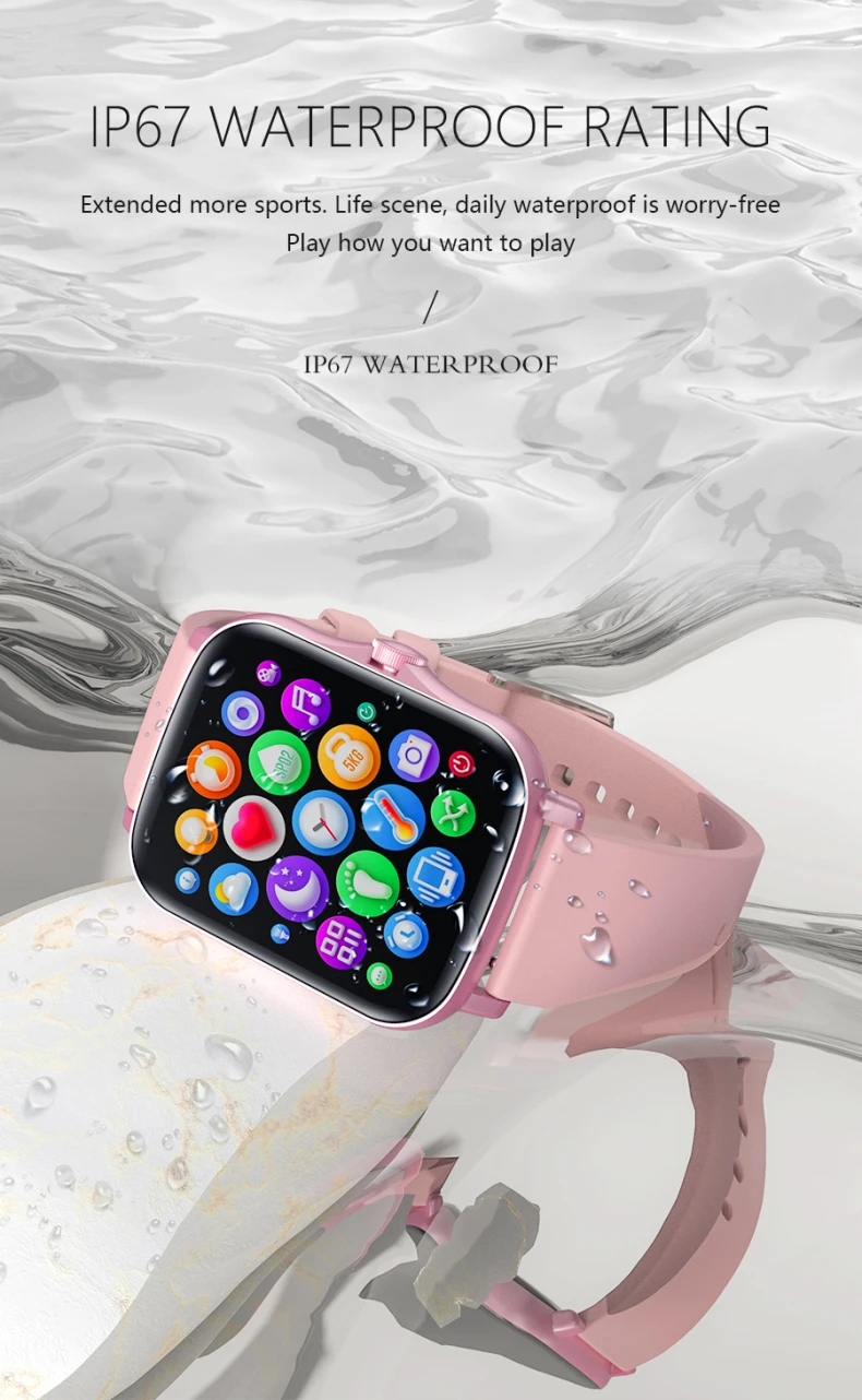 Y20 Smart Watch 1.7 Inch Waterproof Smart Bracelet Rotation Button Smartwatch (6).jpg
