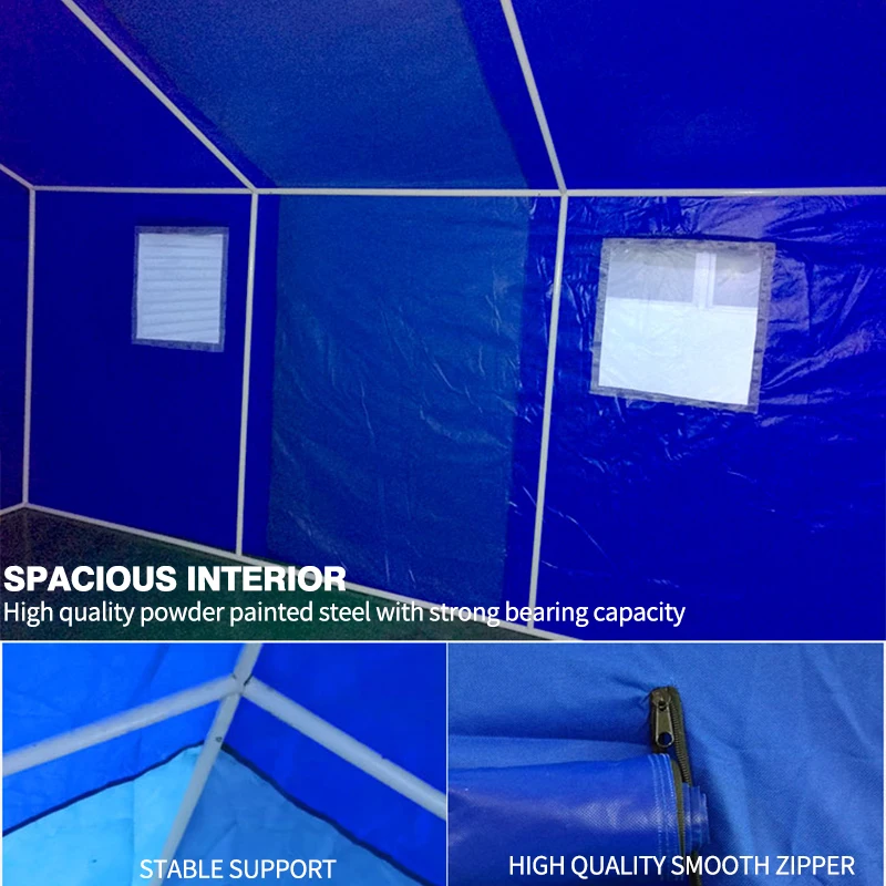 STALLMASTER Emergency Mobile IsolationTent Modular Refugee Cubicle Tent Room Movable Hospital Medical Disaster Relief Tent