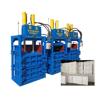 vertical hydraulic baler Hydraulic packaging machine for woven bag clothing