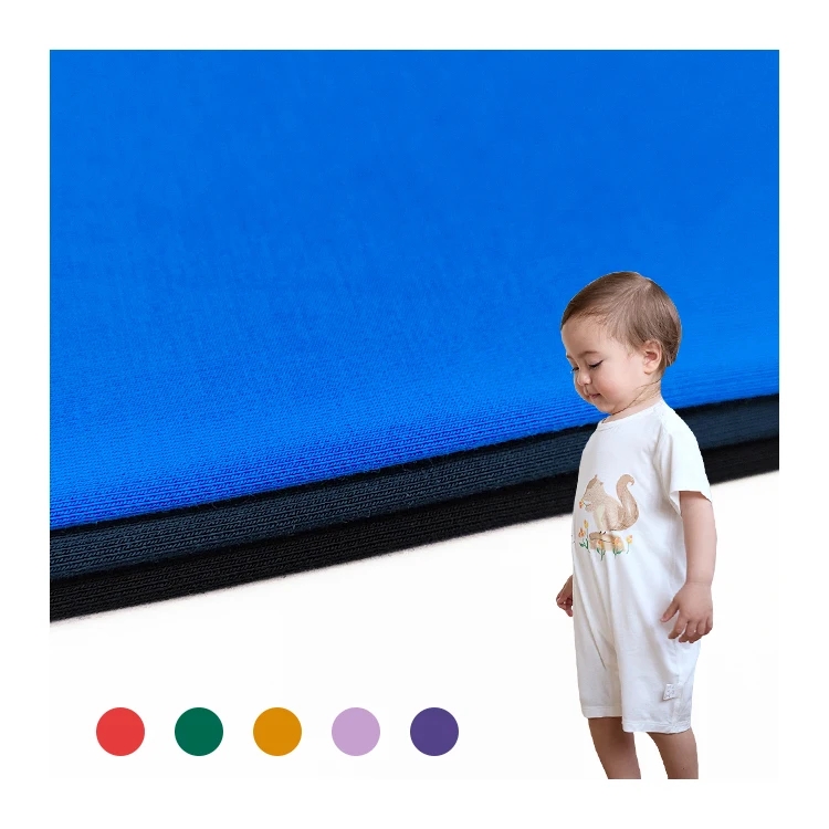 Good Price Bamboo Fabric Per Meter for Sale, Wholesale 92 Bamboo 8 Sapndex Jersey Fabric for Underwear/