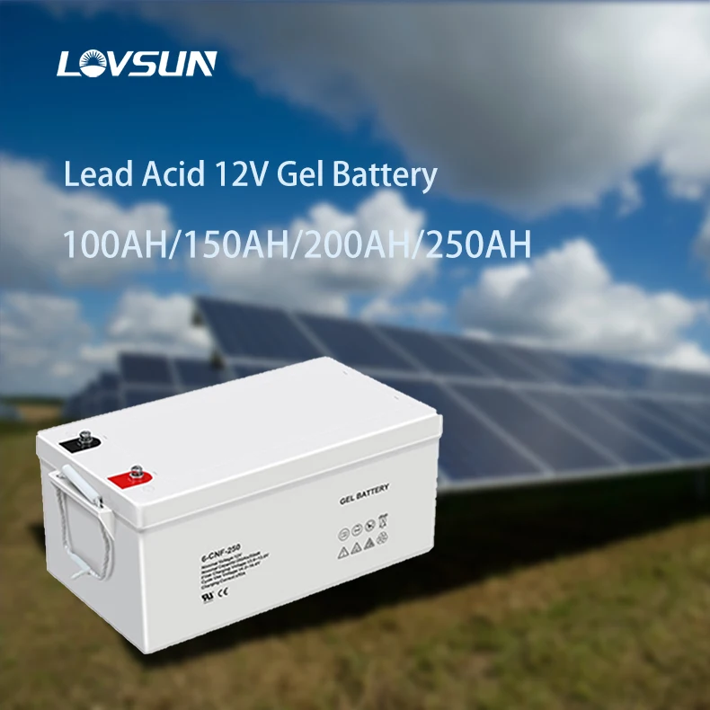 2023 Long Lifespan AGM Gel Solar Storage Battery 12v 200ah details