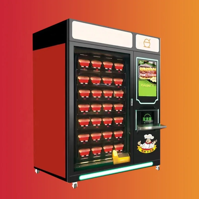 Touch Screen Vending Machine Smart French Fries Free Shipping Vending Machine