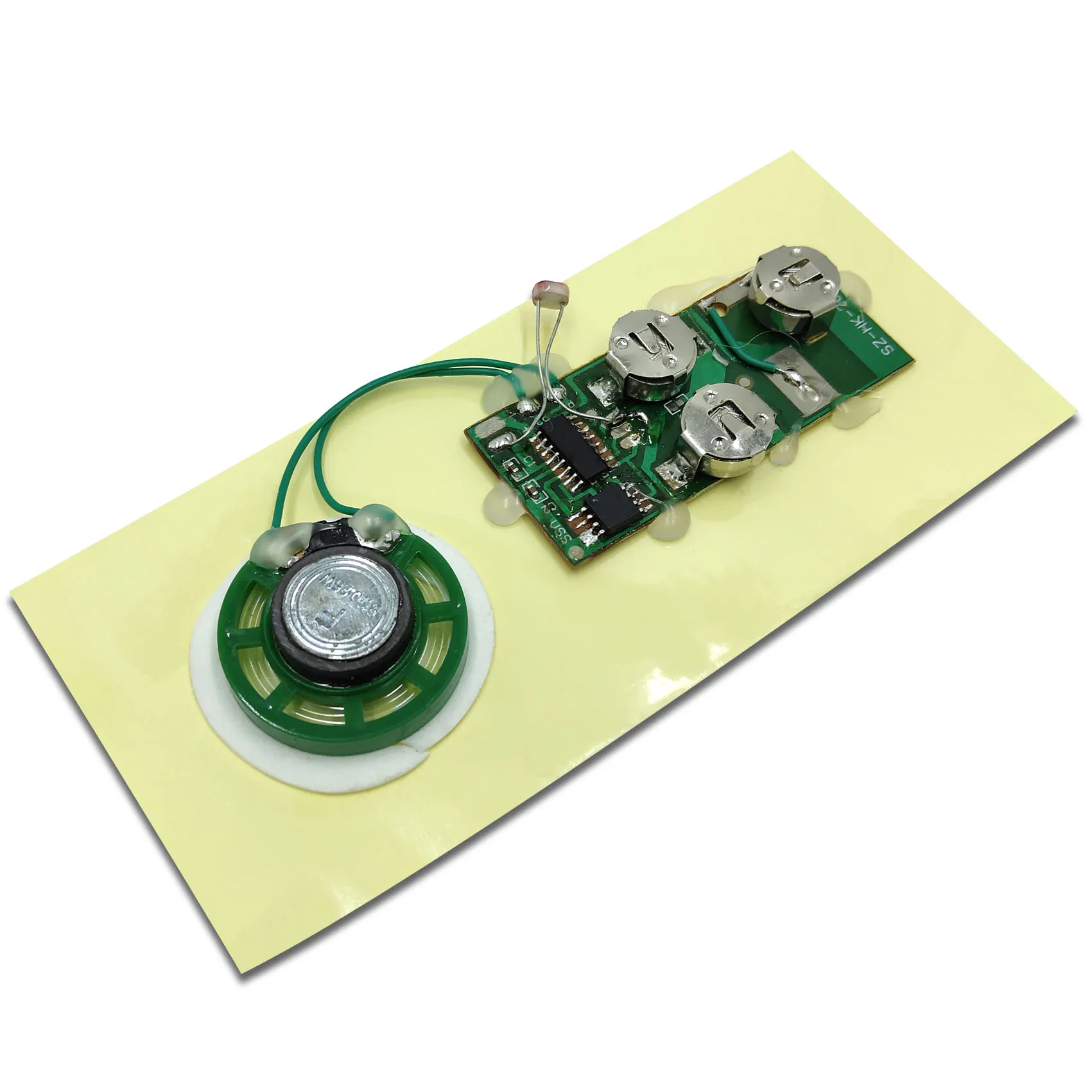 Smart Cheap Factory Fast Ship Greeting Cards DIY Programmable Sound Chip Music Chip Recordable  light Sound Chip for Card Toys