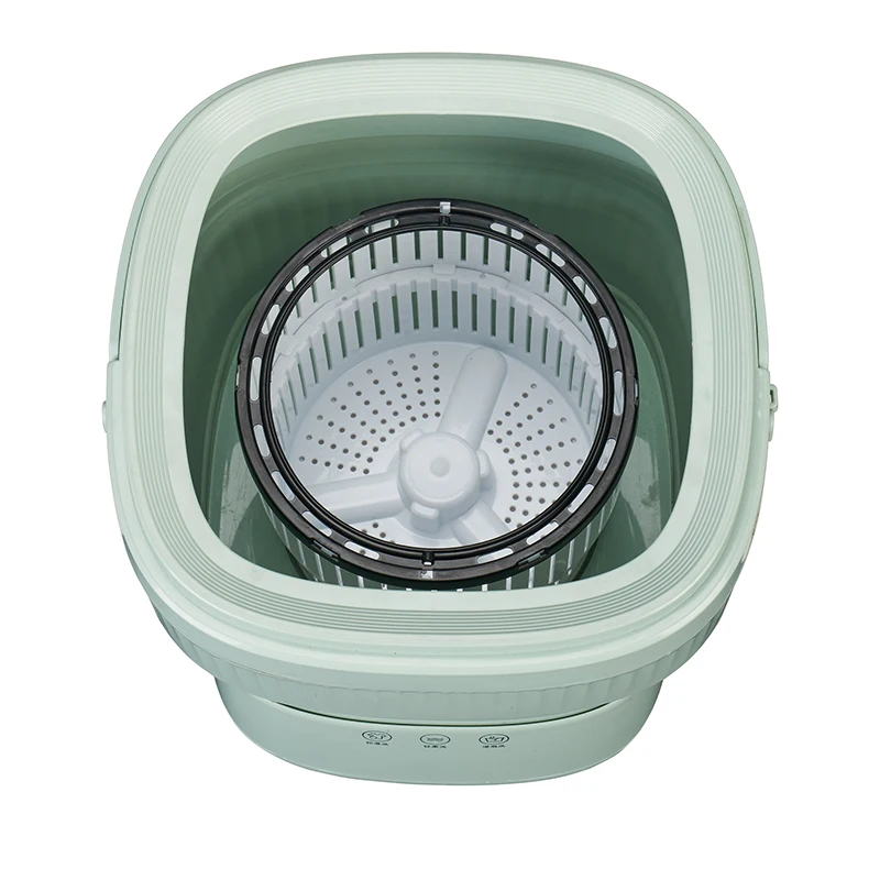 2kg Mini Single Tub Foldable Washing Machine Top-Load Washer