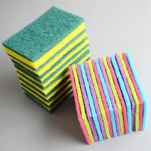Factory Custom Non Scratch Scouring Pad Cute Light Scouring Pad with Foam Shaped Non-scratch Scouring Pads
