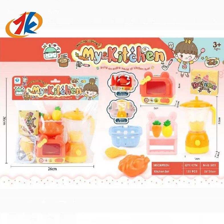 2024 new children's baby toys promotional toys kitchen suit kids kitchen cook tableware toys