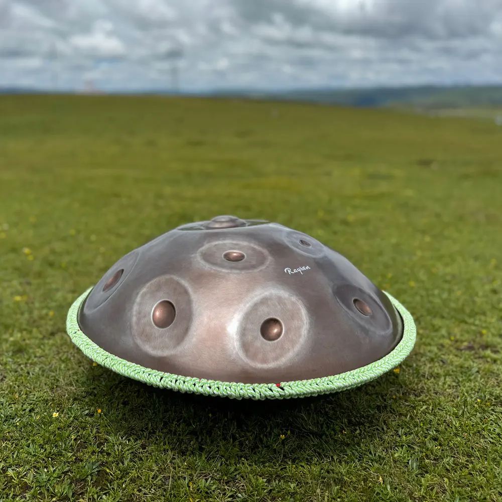 Raysen Master Series 12+6 Notes Handpan D Aegean - 432 Hz