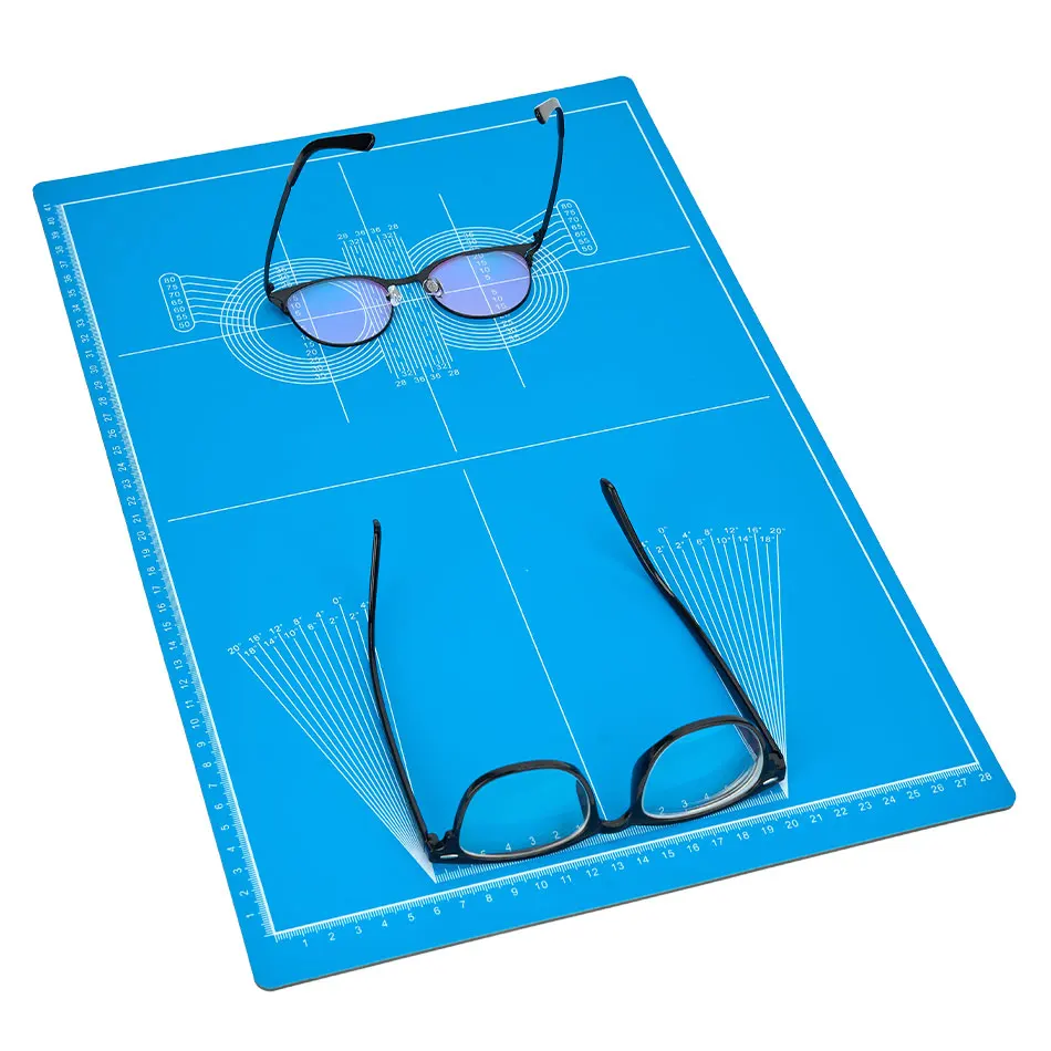 Professional Eyeglass Adjustment Measuring Mat Glasses Sunglasses Lens Repair Board Pad Tool Accessories