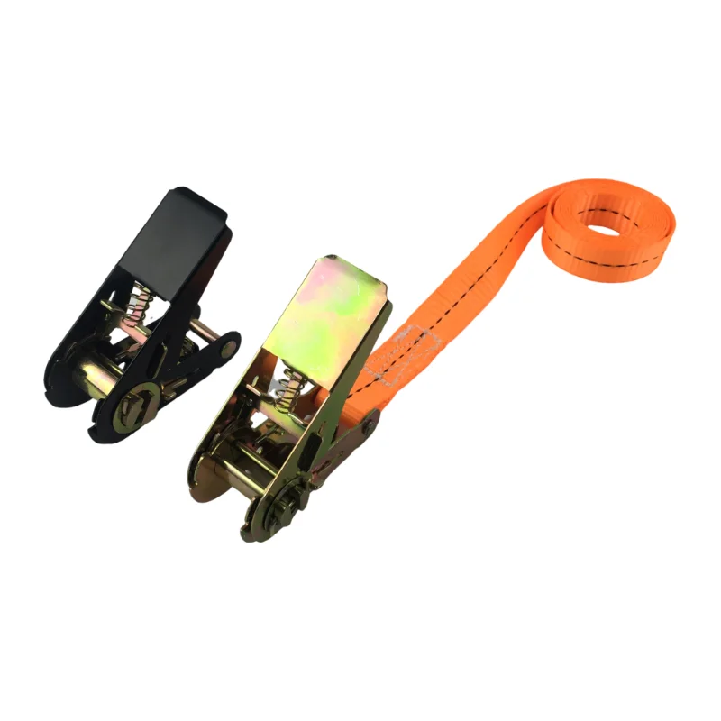 Polyester and Steel Lashing Straps with Cam Buckle 10m Snowboard Binding Ratchet Straps GS Certified