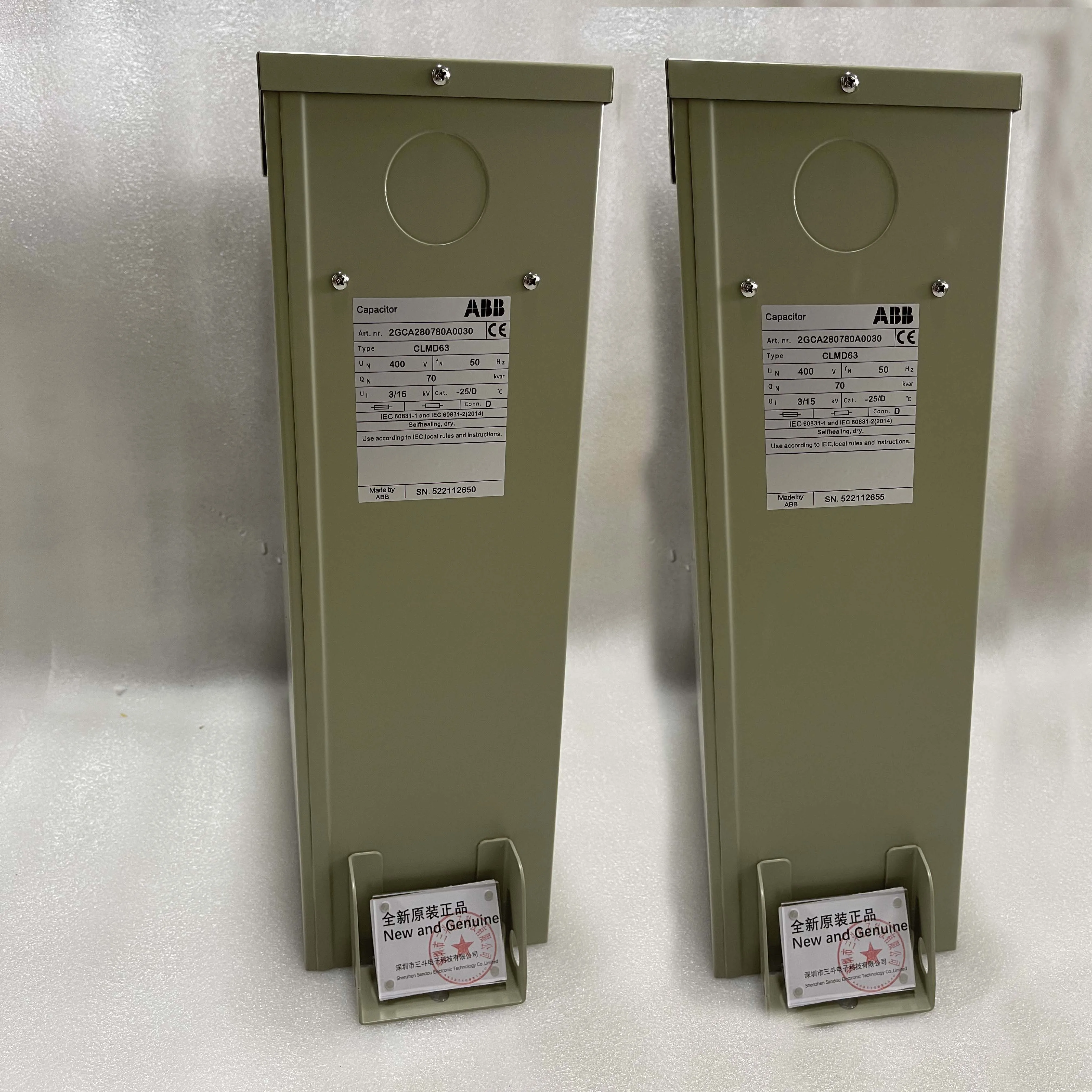 ABB Low Voltage Power Capacitor CLMD63