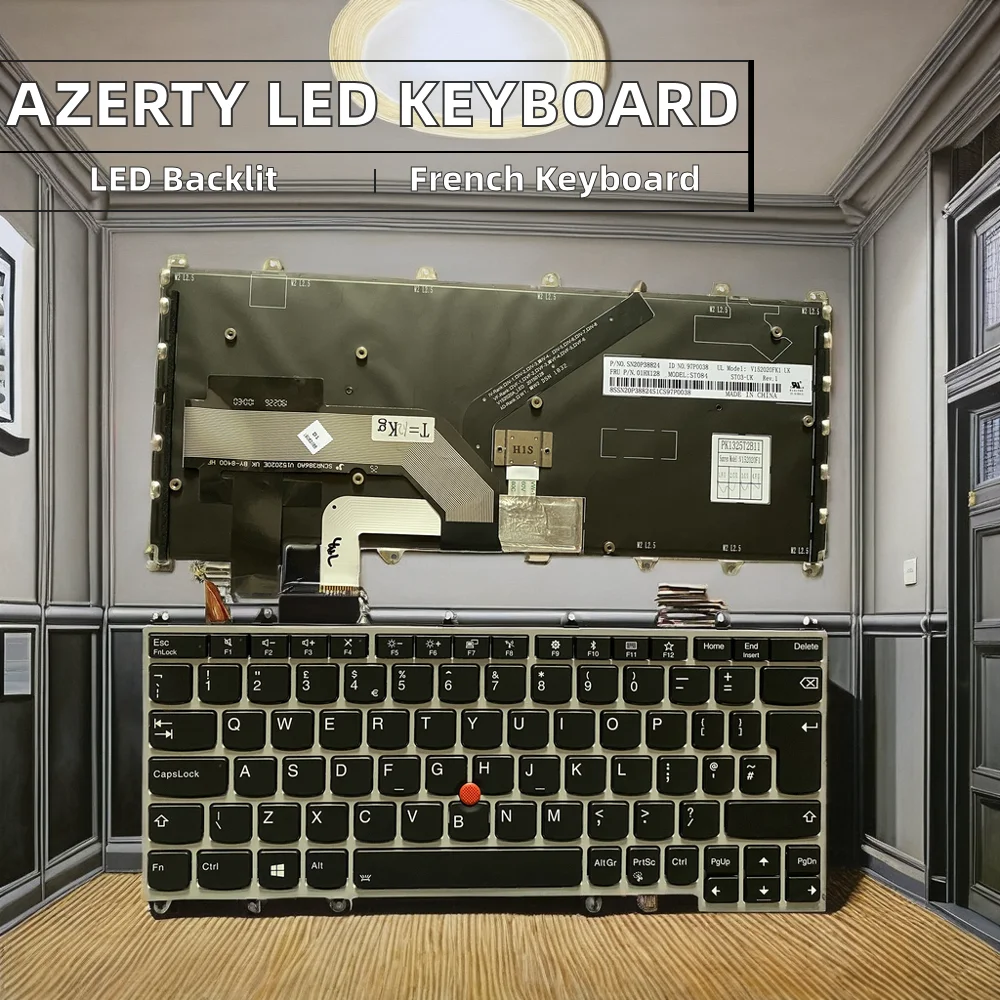 Backlit Keyboard for Lenovo Thinkbook 13s-Iwl/iml 14s-Iwl