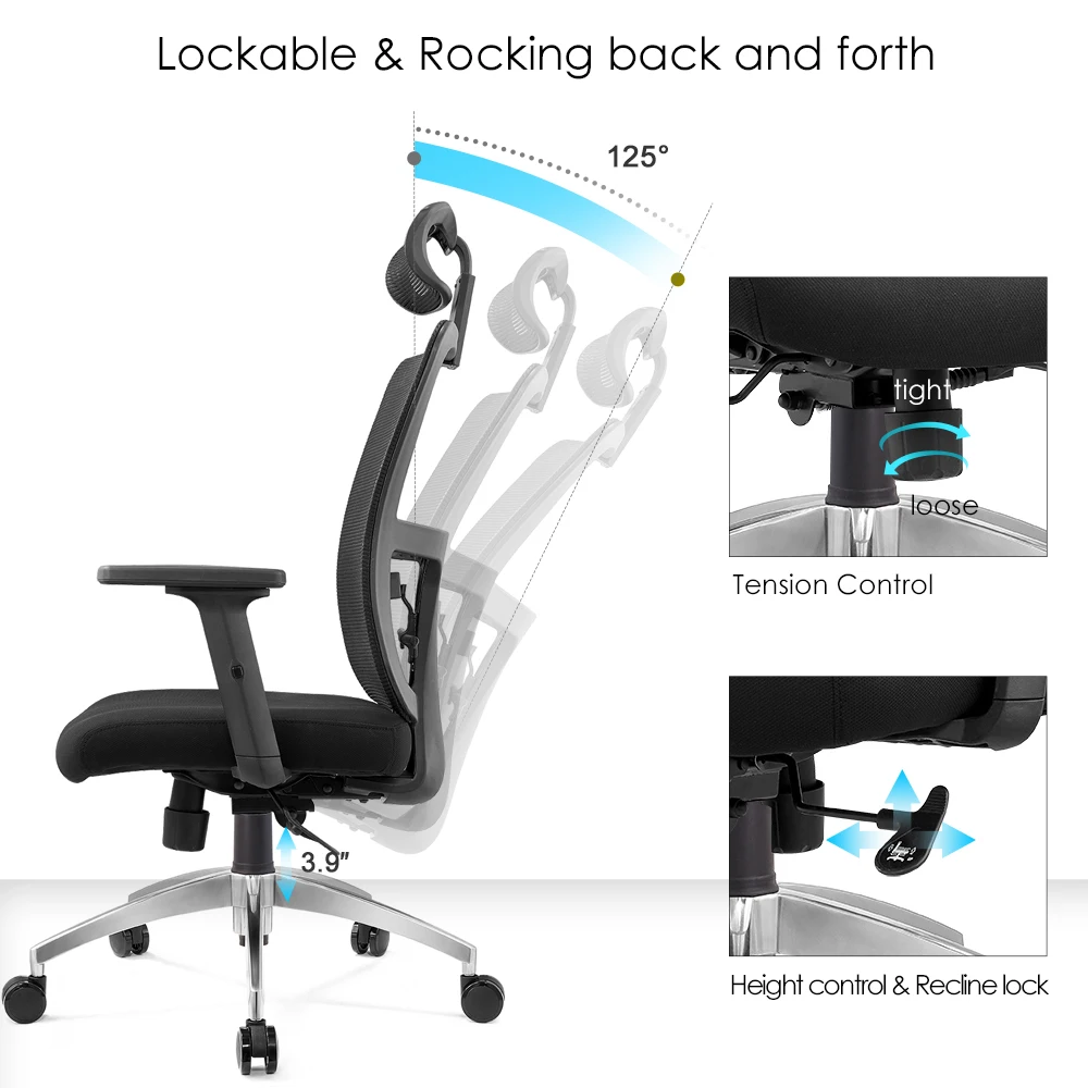Wholesale Mesh Revolving Computer Chair Modern Design Office Chair Best ...